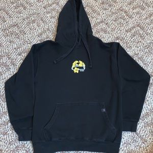 Mens Large Fortune Hoodie Black